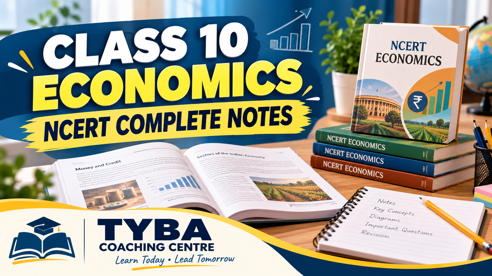 Class 10 Economics NCERT Complete Notes in English | TYBA